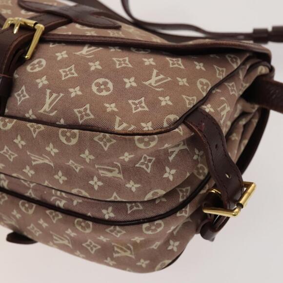 LOUIS VUITTON Monogram Idylle Saumur PM Shoulder Bag Sepia M40669 - Picture 10 of 16